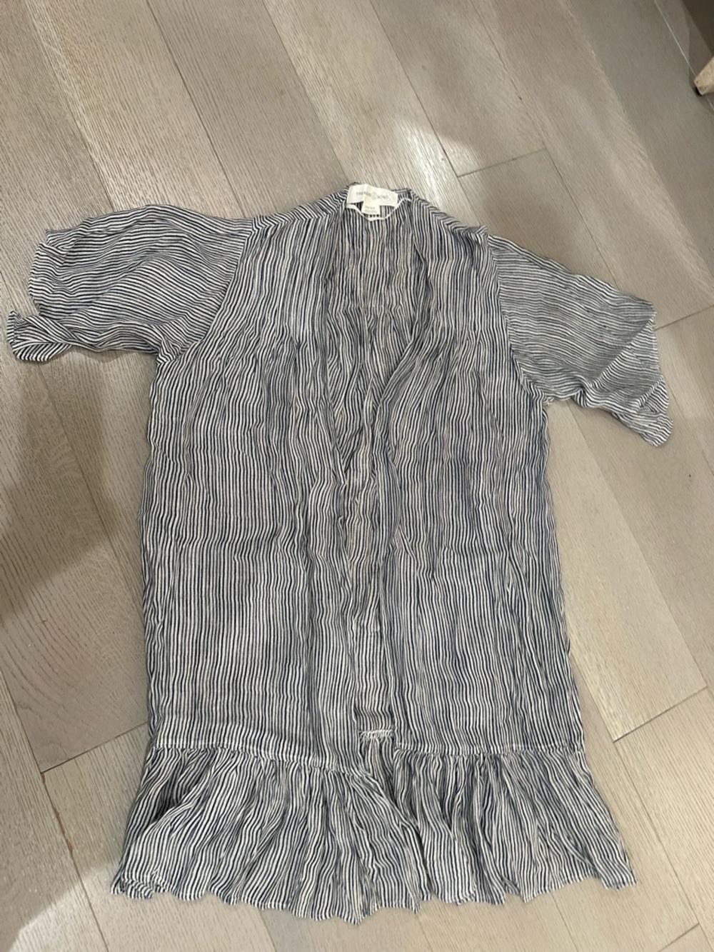 Treasure & Bond Navy and White Striped cover up